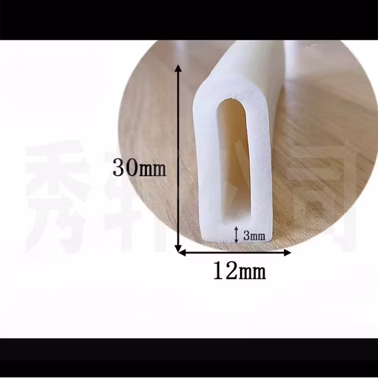 씰링 스트립 고무 Profile8*8/9*9/10*10 직사각형 고온 실리콘 고무 씰 스트립